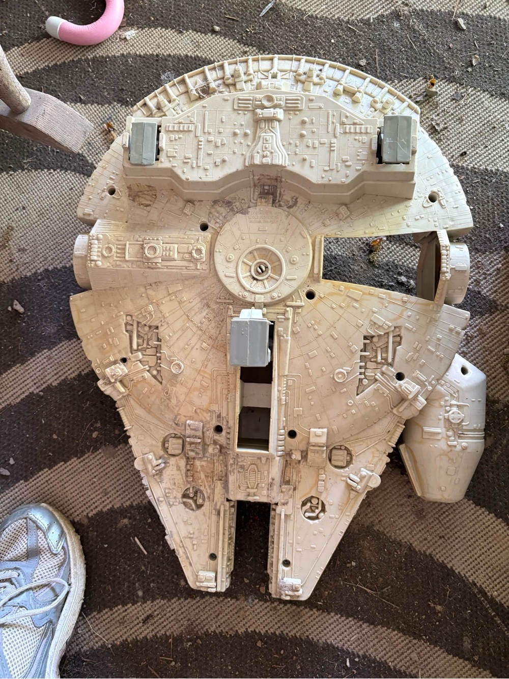 Star Wars Millennium Falcon Toy Top Shell - Beige